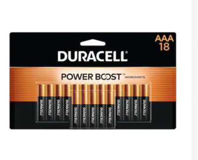 Duracell Coppertop Alkaline AAA Battery (18-Pack), Triple A Batteries