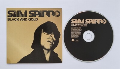 SAM SPARRO Black and gold 2-track CD Single Card sleeve