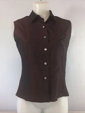 Women’s Casual Corner Maroon Vest