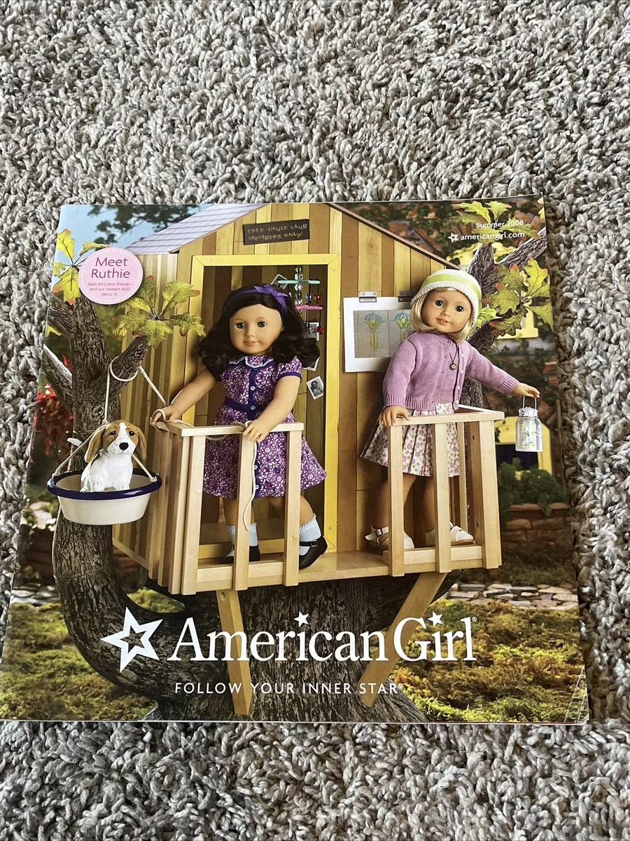 American Girl Catalog Catalogue 2008 Summer Kit Ruthie Treehouse