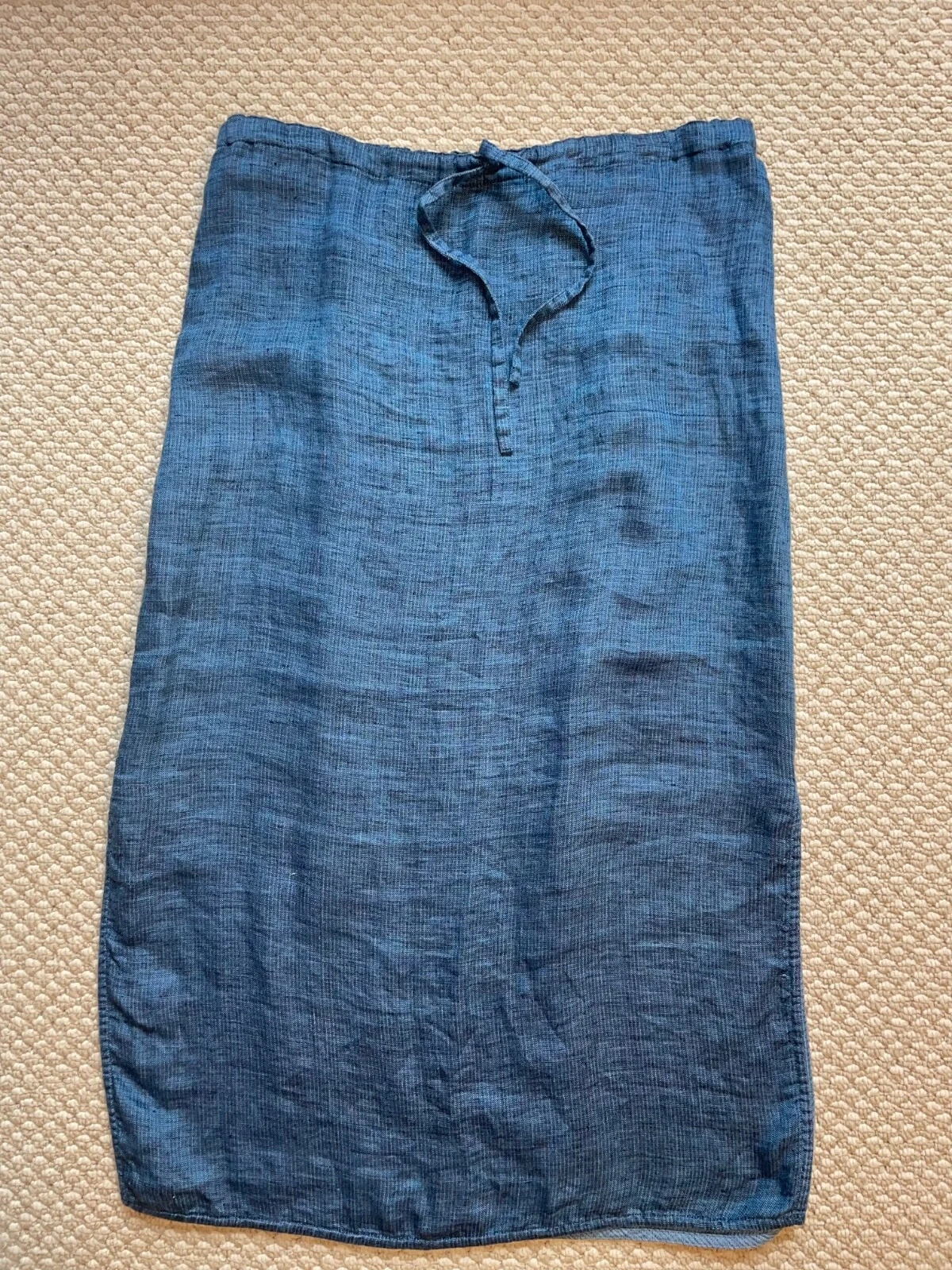 KASPER linen midi skirt size 14
