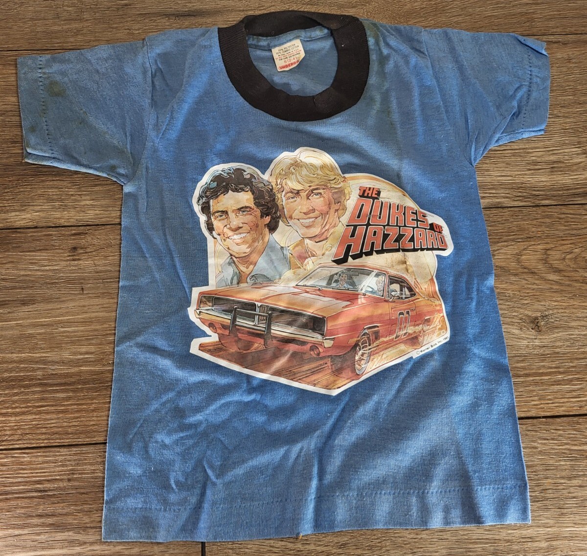 DUKES ビンテージ　Tシャツ Vintage 1981 Dukes of Hazzard Boys Kids Underoos T-Shirt Top Small