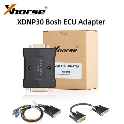 Xhorse XDNP30 Bosh E/CU Adapters&Cable With VVDI Key Tool Plus/ VVDI Mini Prog
