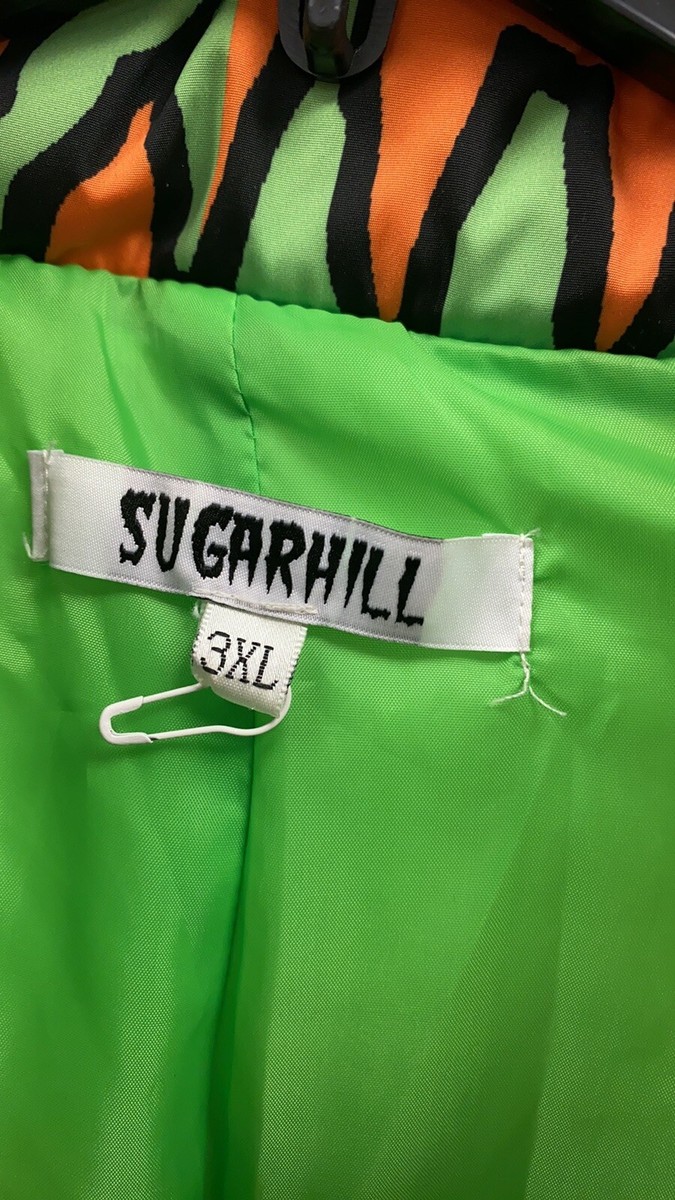 Sugarhill puffer Jacket 3XL art to wear bright colorful bold