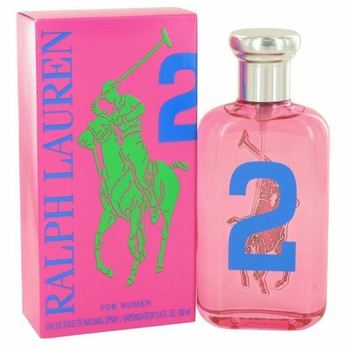 Big Pony Pink 2 by Ralph Lauren Eau De Toilette Spray 3.4 oz for Women