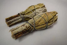 White Sage + Yerba Santa Smudge Incense 3"-4" Bundle (2 pcs) #JC-94