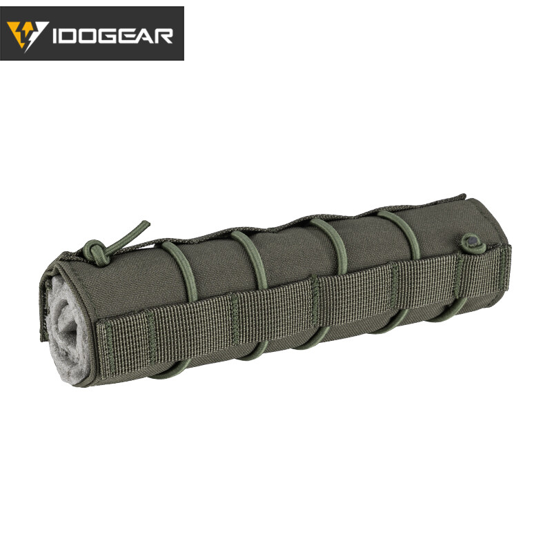 IDOGEAR Tactical Rifle Suppressor Cover 18cm/7" Silencer Covers Muffler