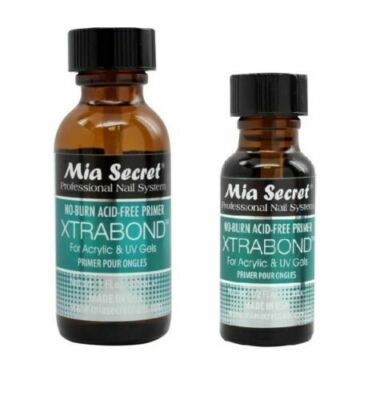 XTRABOND ACID FREE MIA SECRET PRIMER FOR ACRYLIC & UV GELS -Choose Size