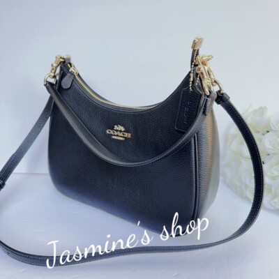 NWT Coach Teri Hobo Bag Black Shoulder Bag CJ517 | eBay