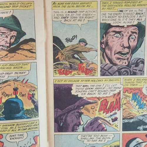 All American Men of War June No.79 Comic 1960 Military War Action Vintage - Picture 10 of 12