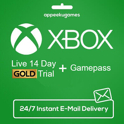 Xbox Live 14 Day Gold Game Pass Ultimate Trial Code Instant Dispatch Ebay - error code 542 roblox roblox codes 2019 new