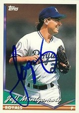 Jeff Montgomery autographed Baseball Card (Kansas City Royals) 1994 Topps #535