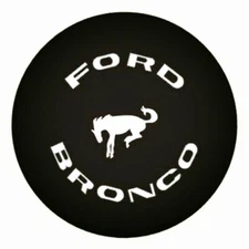 Car Wheel Spare Tire Cover For FORD BRONCO Black HD Vinyl Dust Protector 32" 33"