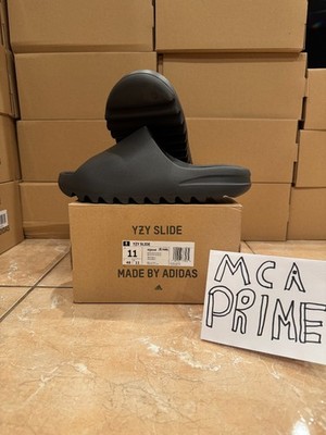 Adidas Yeezy Slide Onyx Size 11 HQ6448 (BRAND NEW WITH RECEIPT)