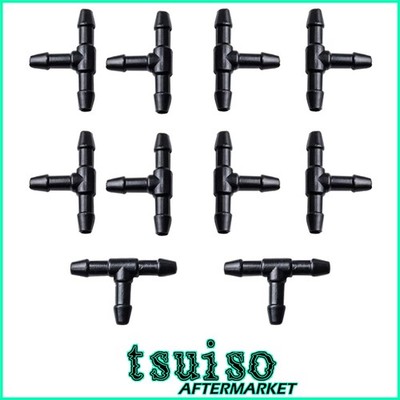 Precision-Engineered Universal Windshield Washer Hose Connectors - Pack of 10