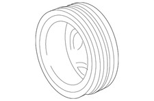 Genuine GM Vibration Damper 12713718