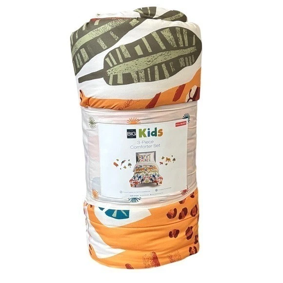 The Big One Kids Jungle Animals "Stay Wild" 3-Piece Comforter Set Full/Queen - Image 3 of 4