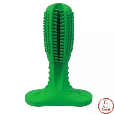 Furry Fido Dog Toothbrush Chew Toy