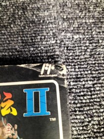 Tecmo Ninja Dragon Sword II Famicom Game Dark Evil Sword, Box Damage Used