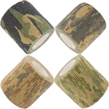 Self-Adhesive Protective Camouflage Tape Cling 4 Pcs, 4 Type of Camo