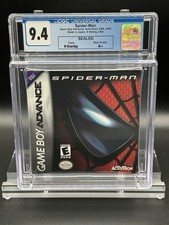 Spider-Man Nintendo Game Boy Advance, 2002 CGC 9.4 Sealed A++