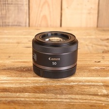 Used Canon RF 50mm F1.8 STM Lens