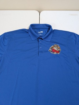 Odessa Jackalopes Hockey Polo Shirt Mens Size XL Blue WPHL CHL NAHL