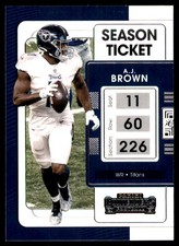 A.J. Brown 2021 Panini Contenders #96 Titans NFL READ FREE SHIPPING AutographDen