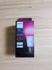 Philips Hue Smart 60W A19 LED Bulb - White and Color Ambiance - 1 Pack - 800LM