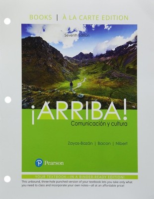 �Arriba!: comunicaci�n y cultura by Zayas-Bazan