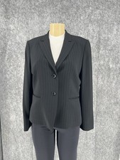 Tahari ASL Women  s Blazer Jacket Sz 10 Black Formal Business Arthur S Levine