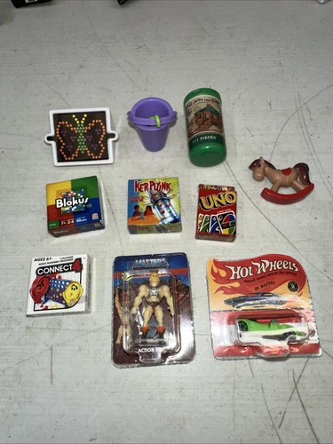 10 Worlds Smallest Toy Box Hot Wheels He Man Uno Lincoln Logs Connect 4 Blokus