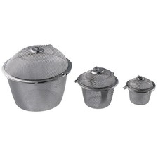 3 Ultrasonic Parts Cleaner Cleaning Small Holder Jewelry Steam Cleaner Baskets