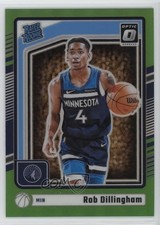 2024 Panini Donruss Optic Rated Rookie Lime Green Prizm /149 Rob Dillingham 4o1