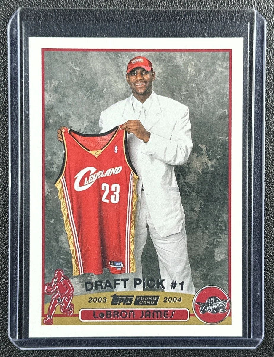 Topps LeBron James Basketball Rookie ungraded Sports Trading Cards