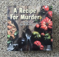 Bepuzzled 1000 Piece NEW Jigsaw Puzzle A Recipe For Murder