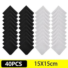 20PCS Microfiber Cleaner Cleaning Cloth For Phone Screen Camera Lens Eye Glasses