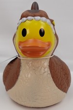 Large Dinosaur Duck Rubber Ducky Big Dino Bath Pool Toy PPNC Brown Duckie 3 