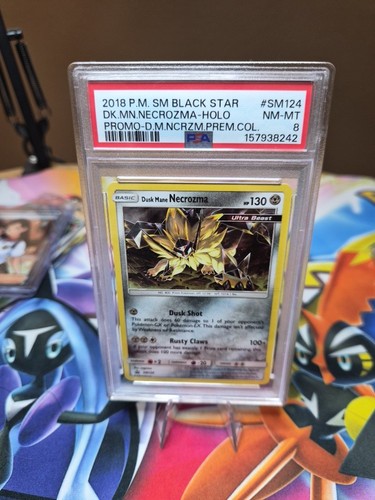 Dusk Mane Necrozma graded PSA 8 for sale on eBay