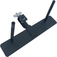 Cowbell Holder Mounting Bracket with 9.5mm Percussion Mount Rod, 3 Black