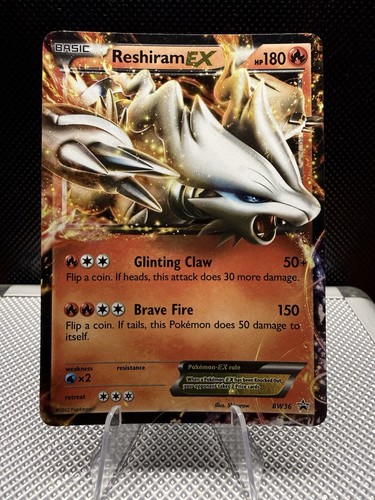 Pokémon Reshiram EX BW36 Black & White Black Star Promo Holo