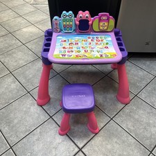 VTech Touch and Learn Activity Desk Deluxe, Pink