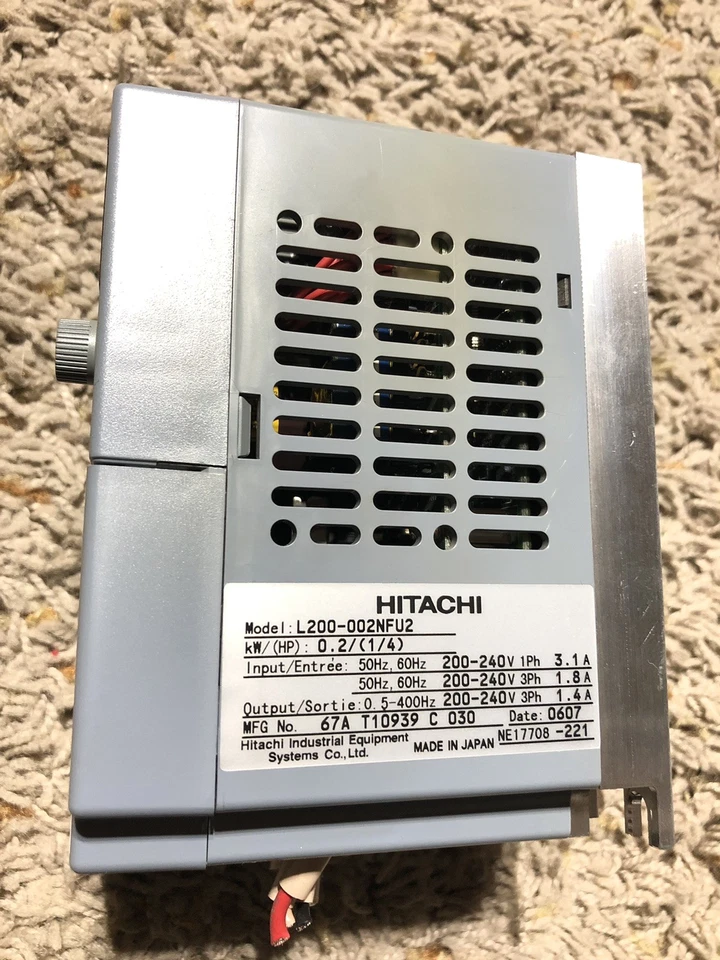 Hitachi L200-002NFU2 Inverter - Image 2 of 2
