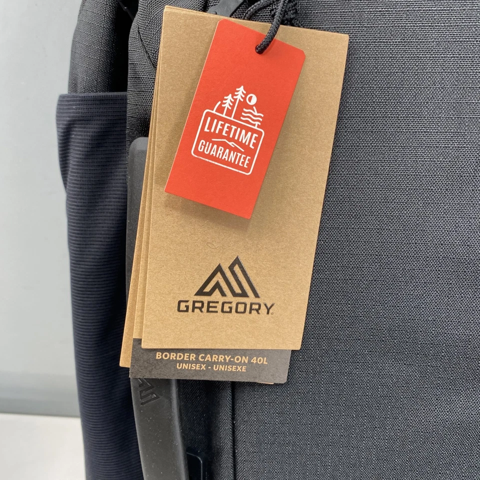 Mochila de mão Gregory Border 40L - líquen preto - Imagem 2 de 4