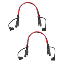 2pcs SAE Extension Cable, 14 AWG Quick Disconnect SAE Cable Wire Harness, 1ft