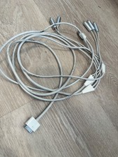 Composite Video to Stereo RCA Cable USB for iPod iPhone iPad 30 Pin Dock