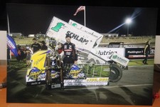Kyle Larson #1K Schlam/JPM Sprintcar 8x12 Photo 3