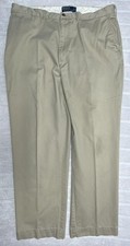 Polo Ralph Lauren Classic Chino Pants Mens 38x30 Khaki Beige 100 Cotton Casual