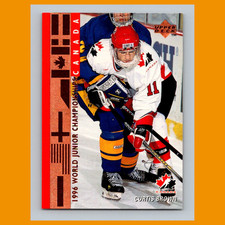 Curtis Brown Rookie #531 1995-96 Upper Deck Canada Hockey Card NHL. rookie card picture