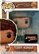 Funko POP! Vinyl: Indiana Jones TEDDY KUMAR #1388 New And Unopened Box